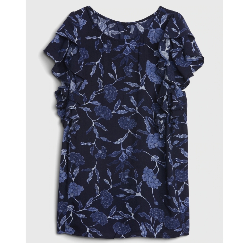 Ruffle Sleeve Top